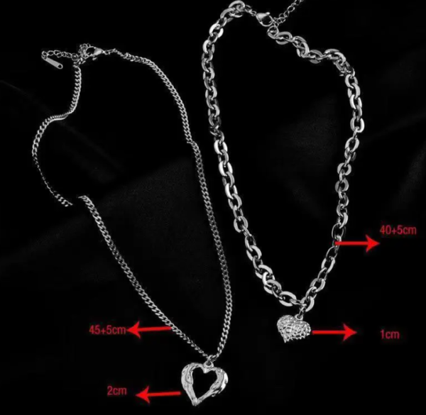 Titanium Steel Angel Wings Love Necklace - Image 2